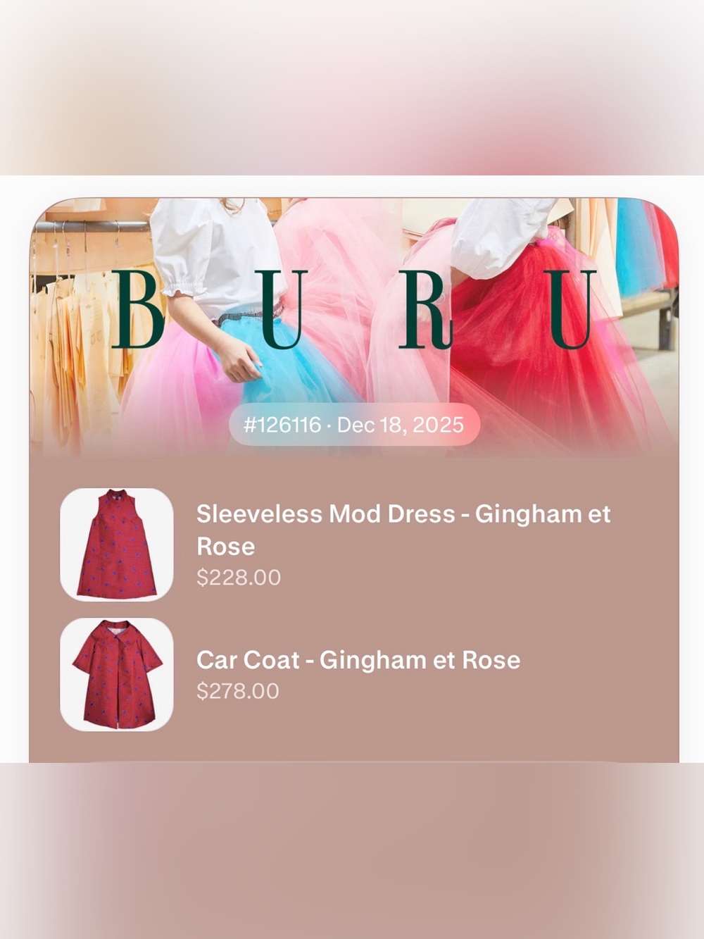 Buru Dress and Car Coat Set XS/S
